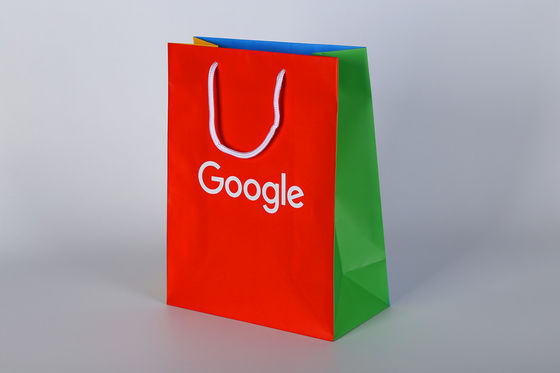 Новый дизайн 2022 Custom Printed Paper Gift Bags с хлопковой веревкой