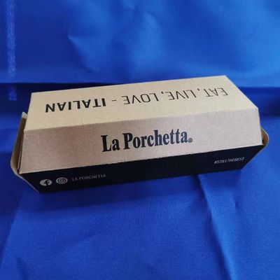 Окно картонная коробка для подарочной упаковки Подходящий вариант упаковки пиццы, предлагающий защиту и видимость для пищевых продуктов