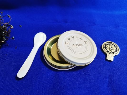 0.28мм Пищевая порошка Кавиарная упаковка Вакуумная Консервная банка 10г с печатью