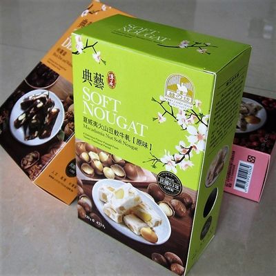 Коробка для упаковки из цветной бумажной упаковки