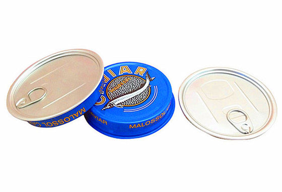 3.5oz 7oz Ring Pull Кавиарный контейнер, алюминиевая кавиарная коробка