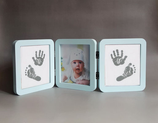 Персонализированные деревянные фоторамки, Luxury Triple Picture Frame Логотип напечатан