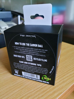 Индивидуальная картонная коробка для средств личной гигиены, включая печать логотипа по заказу, оптимизированная для промышленных нужд